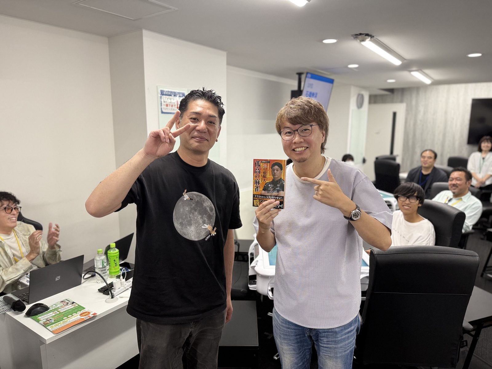 石橋プロが醍醐プロの著書をゲット！？（別の参加者様に繰上贈呈となりました！）
