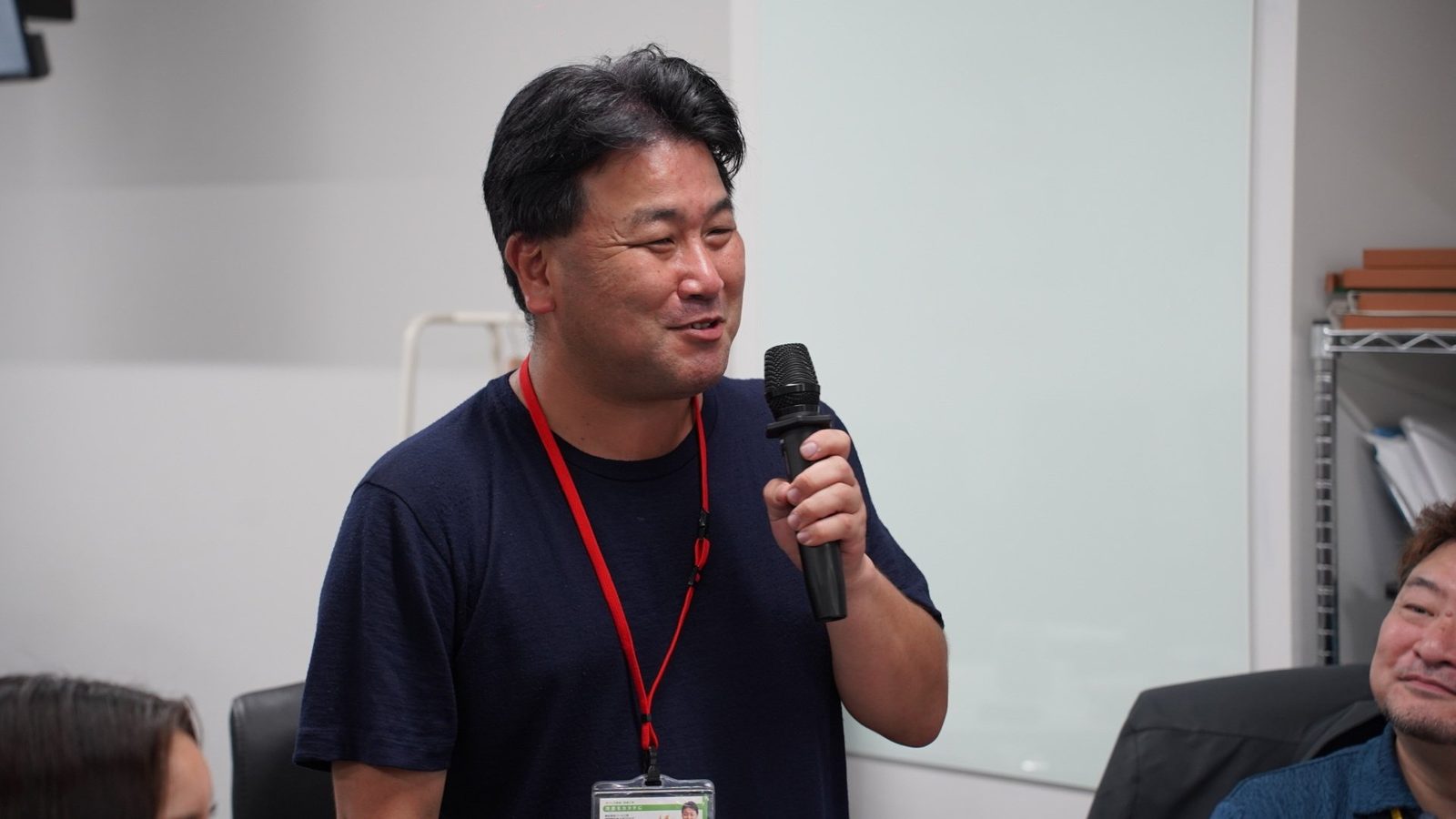 オフィス内装工事の金井さん！