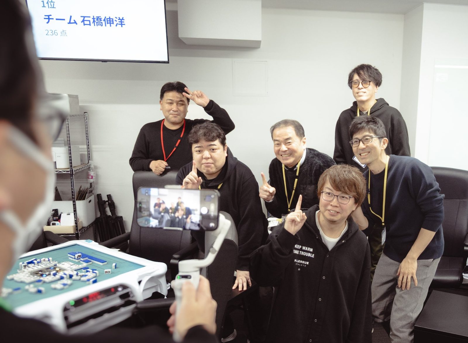 チーム優勝は石橋伸洋プロチーム！