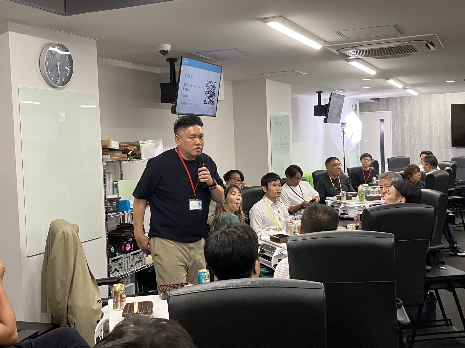 地盤ネットホールディングス荒川社長、上場企業様もご参加してくださっています!