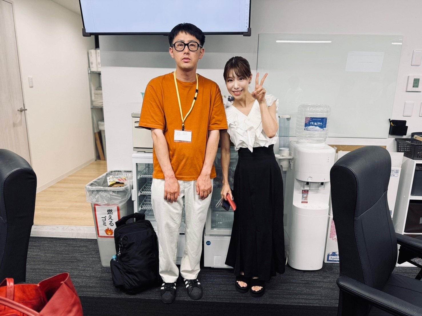 弊社マーケティング担当の小松奈央です！担当者のXポストを見てDMを頂き、現場監督さんのご参加となりました！