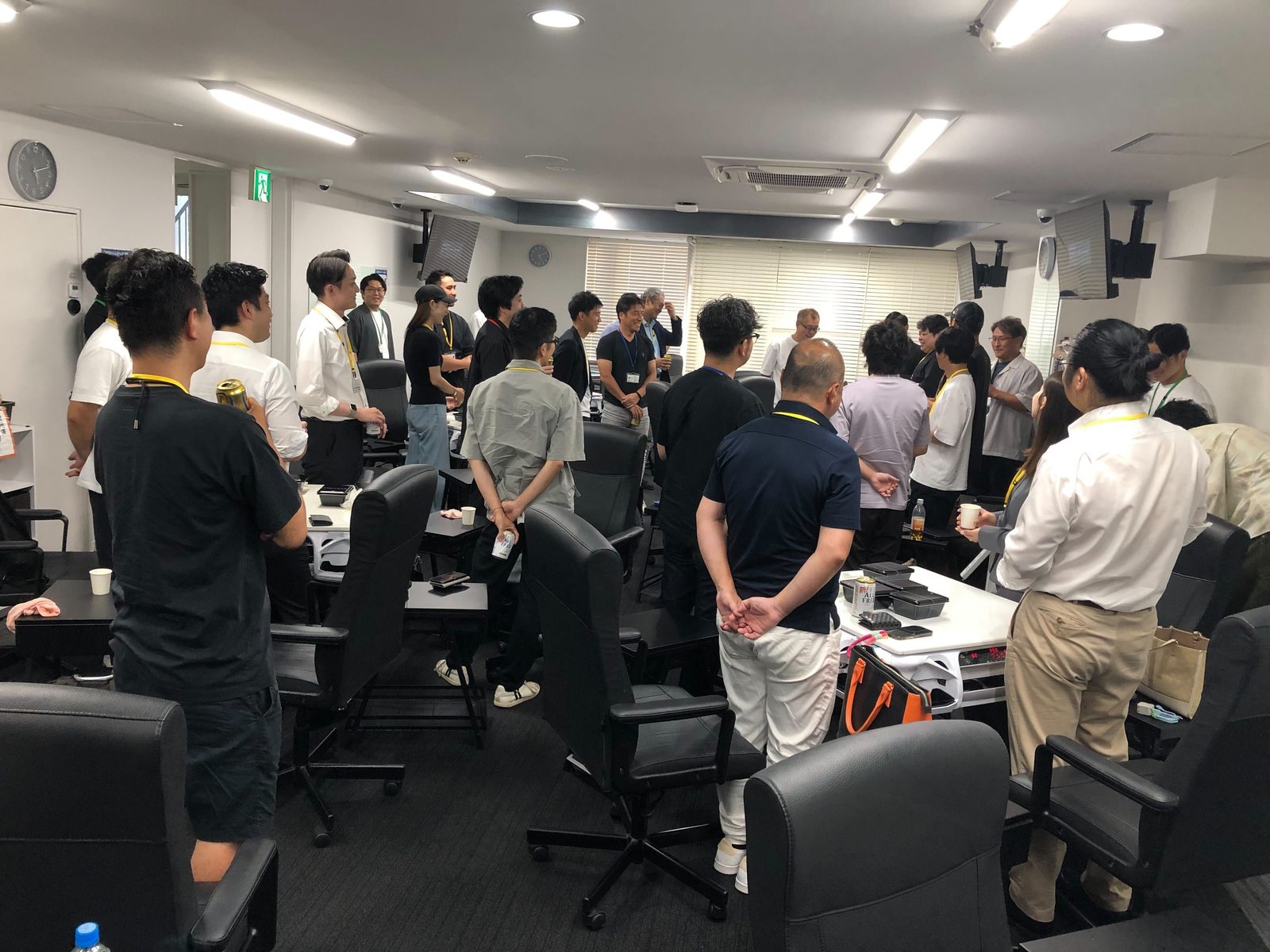 乾杯の挨拶はしろくまホーム株式会社の荒井社長。詳しい内容は言えません笑
