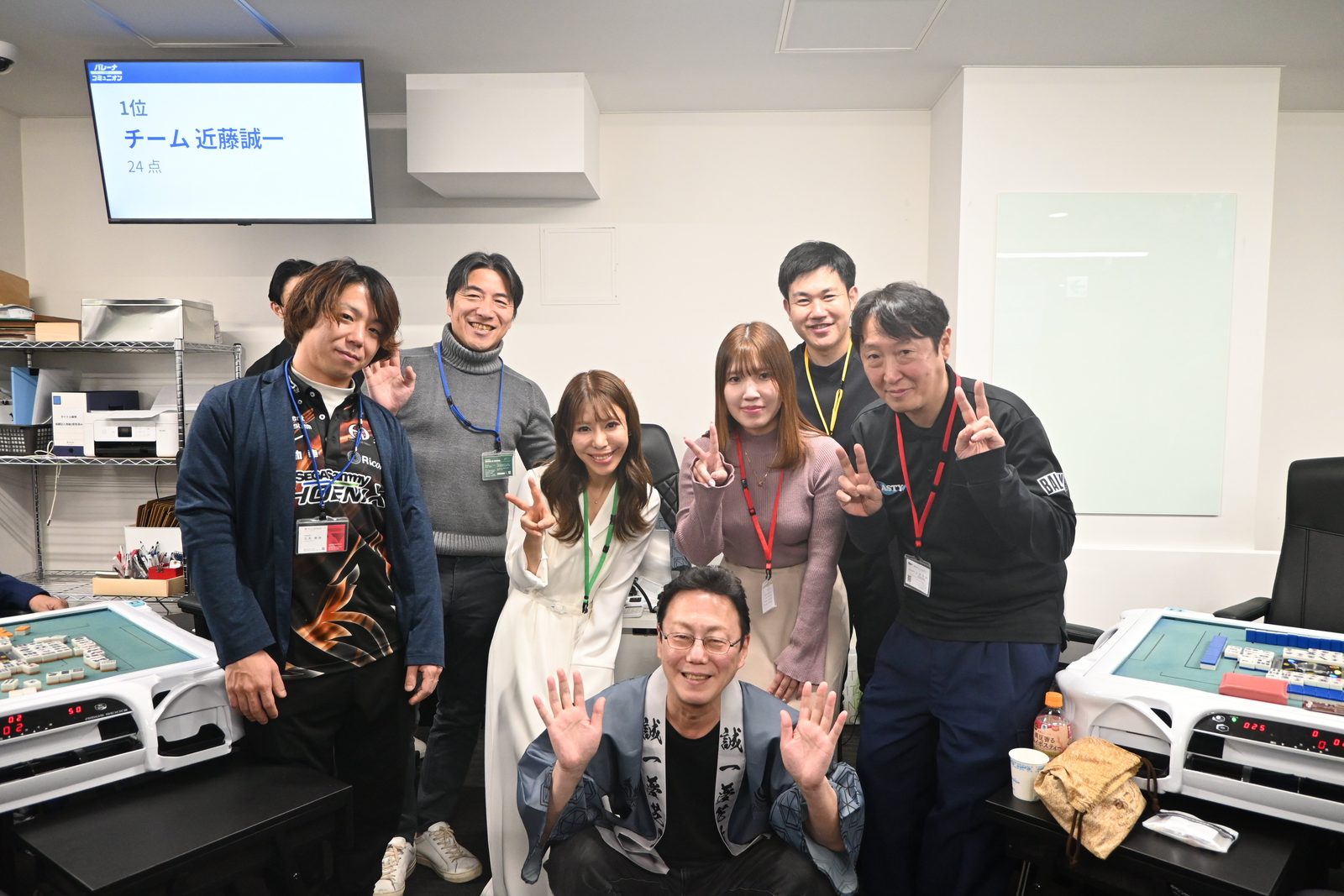 近藤誠一プロチームメンバー全員での一枚です!